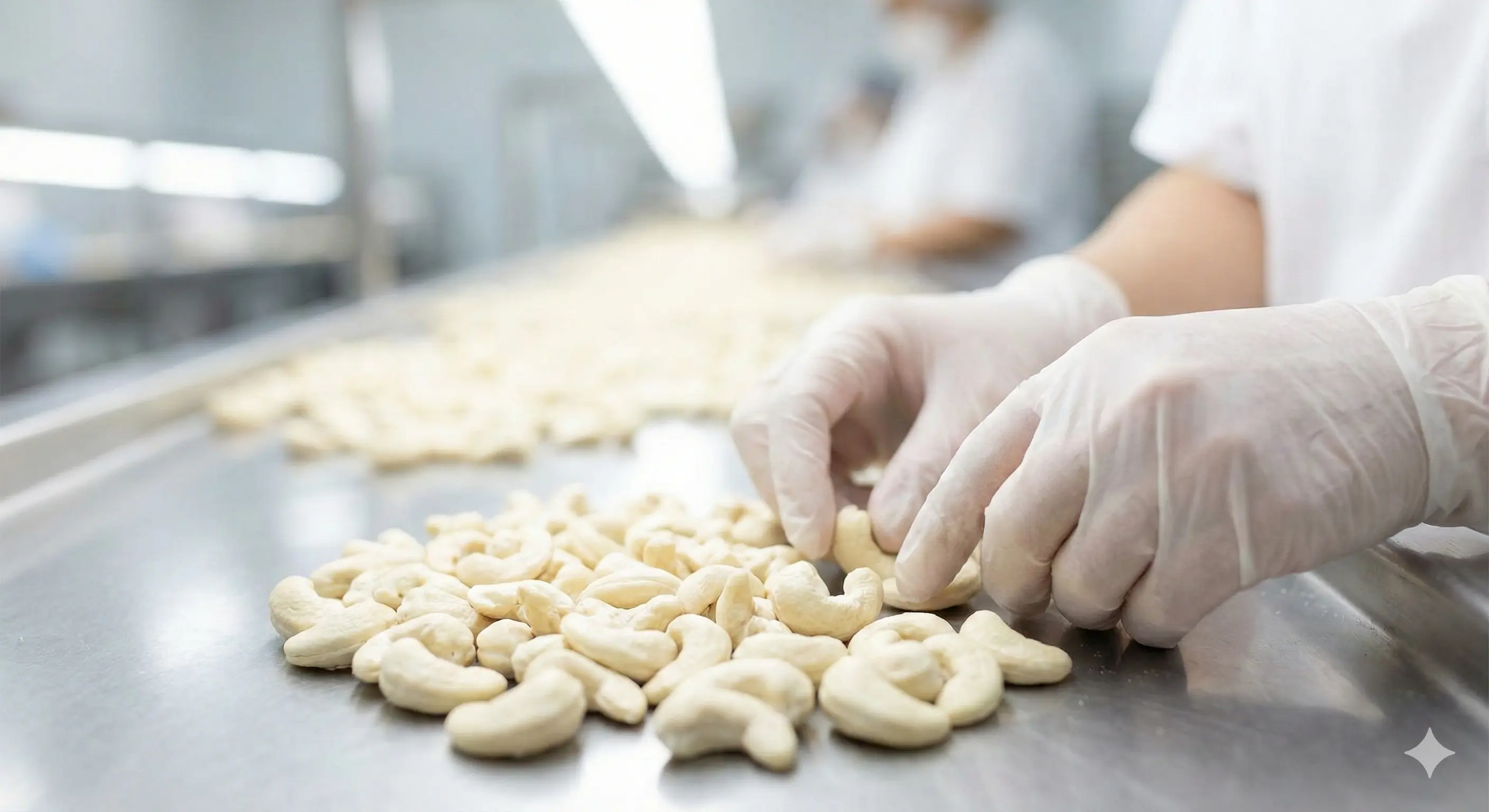 Cashew Packaging Process Karnataka