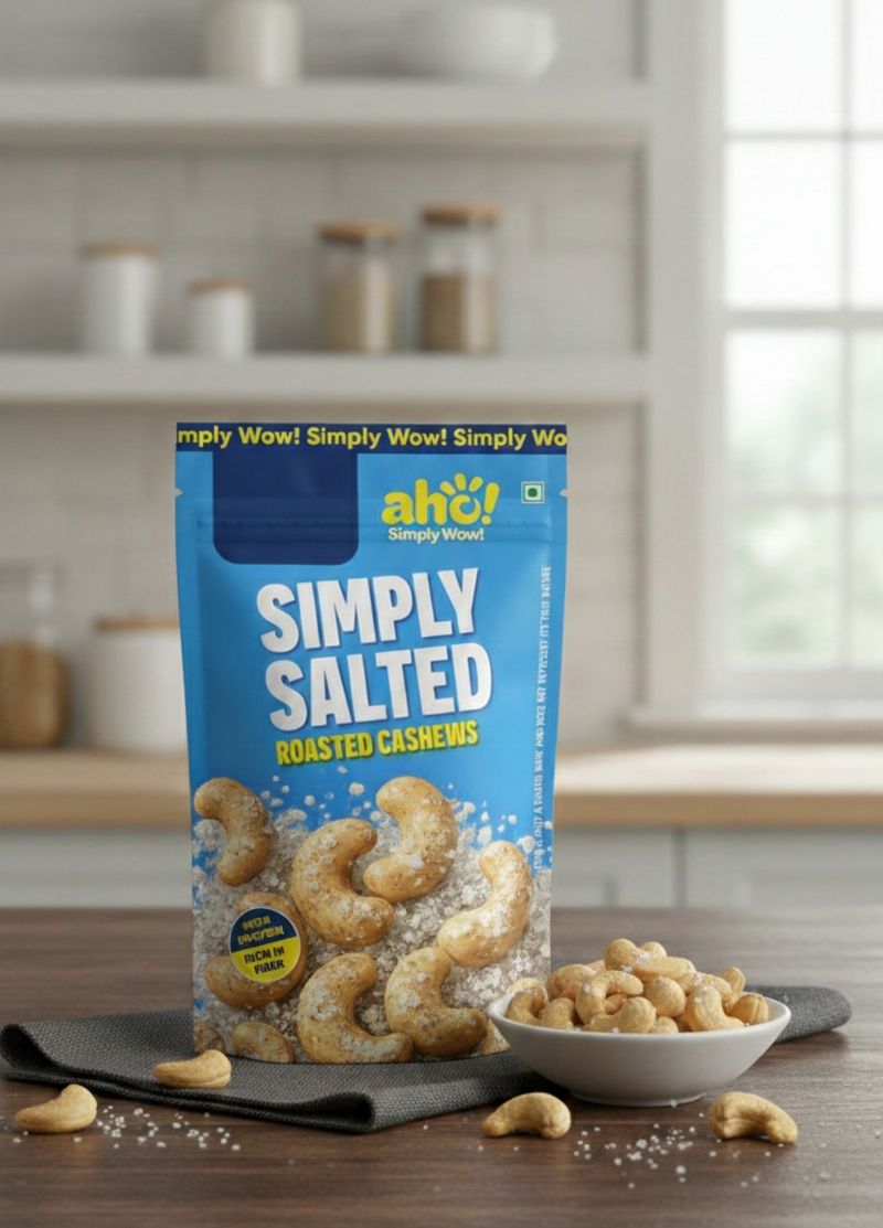 Simple Salted Roasted Cashews